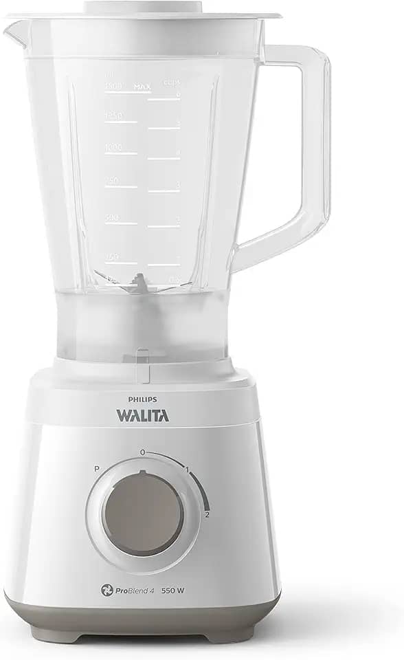 Liquidificador Daily Philips Walita, 2L, 550W, Branco, 200V - RI2110/00