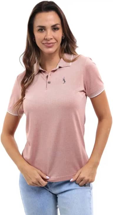 Camisa Polo Feminina Piquet Viscose Dry Ótimo Caimento