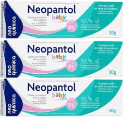 Kit 3 Pomada Para Assaduras Neopantol 30g - Neo Química