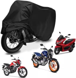Capa de Cobrir Moto em Couro Impermeável Proteção Sol Chuva UV Com Forro Anti Riscos (SCOOTER ELÉTRICA)