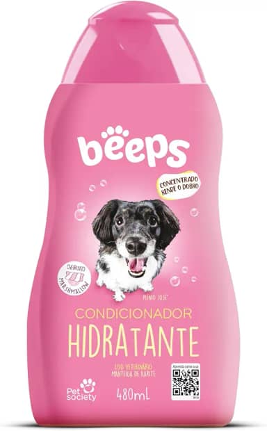 Beeps Condicionador Hidratante Para Cães e Gatos By Pet Society - 500 mL