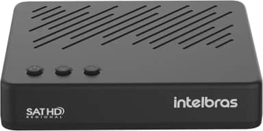 Receptor Digital Via Satélite com Gravador RDS 830 Preto Intelbras
