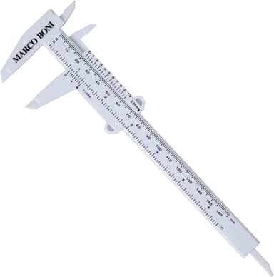 Marco Boni Paquimetro Para Sobrancelha 1783 Branco 1 Unidade