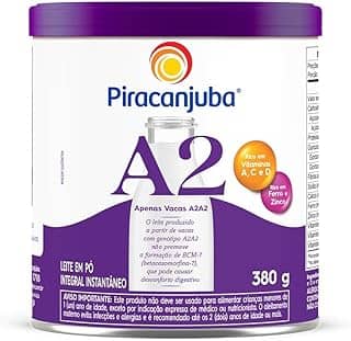 Piracanjuba Leite Em Pó Integral Instantâneo A2 380G -