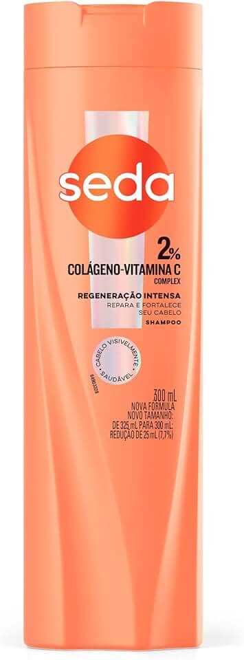Seda Shampoo Colágeno e Vitamina C 300ml