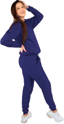 Moletom Feminino Conjunto Flanelado Minimalista Clean Girl