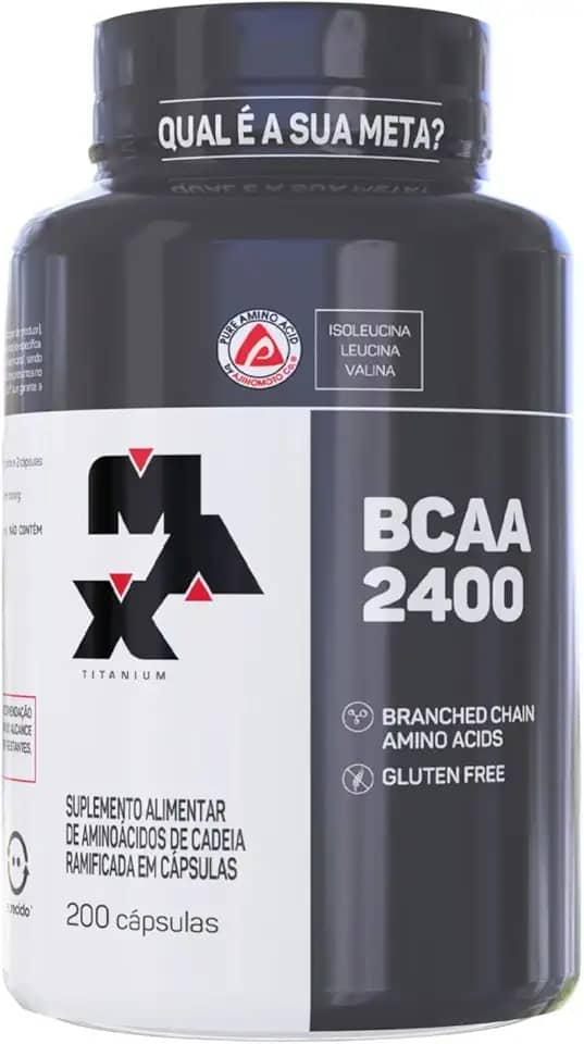 Max Titanium BCAA 2400, 200 Cápsulas