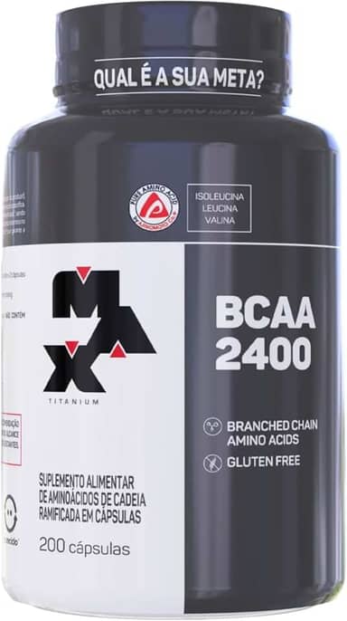 Max Titanium BCAA 2400, 200 Cápsulas