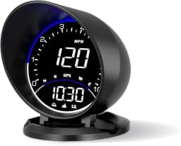 wiiyii Auto GPS Speedometer G6, Car HUD Head Up Display HD Display, Overspeed Alarm for All VehicleQ