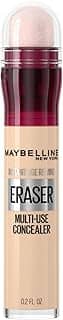 Maybelline NY Instant Age Rewind Corretivo Líquido, Multiuso que Corrige Olheiras e Linhas Finas, Contorna e Ilumina, Alta Cobertura e Fórmula Vegana, Cor 100 Ivory, 6ml