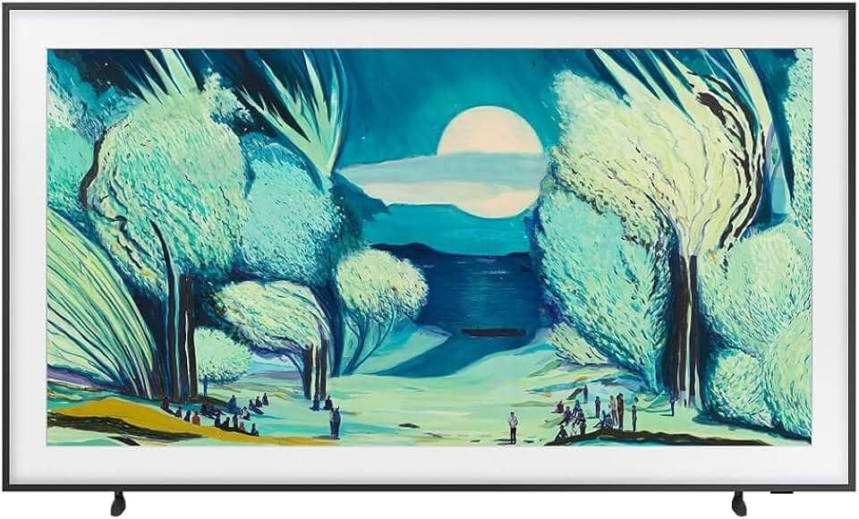 Samsung Vision AI TV 55" The Frame 4K LS03F 2025, Tela Matte antirreflexo, Molduras customizáveis, Modo Arte, 7 Anos de Atualização
