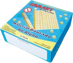 Smmart 61387, Material, do Aluno em Madeira com 62 Peças, Multicor