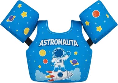 Boia Infantil Tipo Colete (Flutuador) Não Fura, Ajustável, Não-Inflável