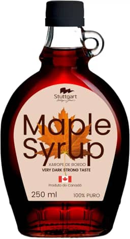 Stuttgart Artigos Finos Xarope De Bordo Maple Syrup Escuro 250Ml