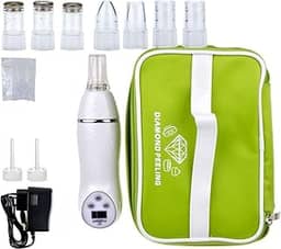 Peeling Diamante á Vácuo Microdermoabrasão, Máquina de Beleza remoção de cravo e acne
