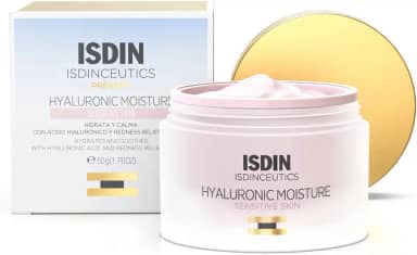 ISDIN Creme Anti-Idade para Pele Sensível Isdinceutics Hyaluronic Moisture Sensitive Skin - 50g