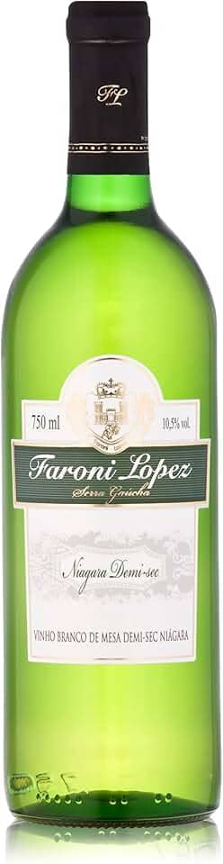 VINHO FARONI LOPEZ BRANCO DEMISEC 750 mL