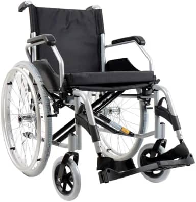 CADEIRA DE RODAS D600 ALUMÍNIO - 120 KG - T44