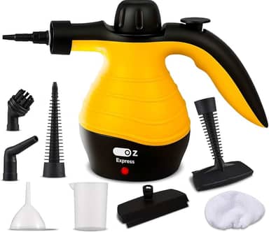 Higienizador e Vaporizador Portátil Com Acessórios Oz HG1200 – 900W, Limpeza Sem Químicos, Esteriliza e Higieniza Estofados, Vidros, Azulejos e Carros (110V)