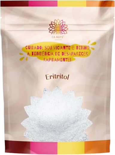 1 Kg Eritritol Puro Premium Adoçante Natural Ca.Nuts | Marca (1 Kg)