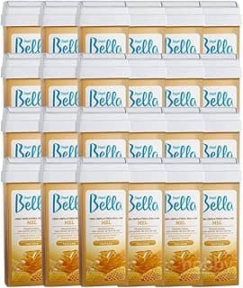 Depil Bella Kit Cera Depilatória Roll-on Mel, 100g, 24 Unidades