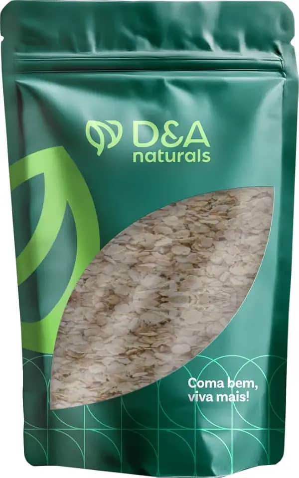 Aveia Em Flocos Finos 100% Sem Glúten 1kg