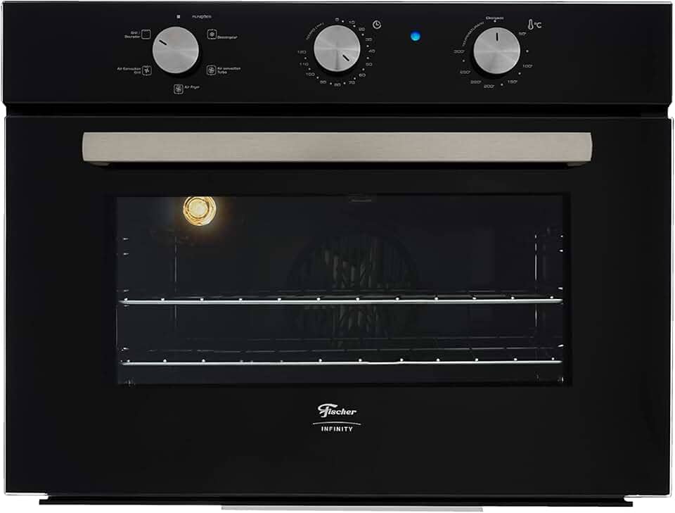 FISCHER FORNO ELÉTRICO EMBUTIR INFINITY 50L COM AIR FRYER PRETO 220V 15740-17056