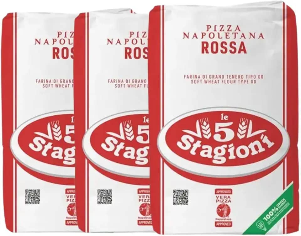 Farinha De Trigo Italiana 00 Le 5 Stagioni Napoletana 3kg