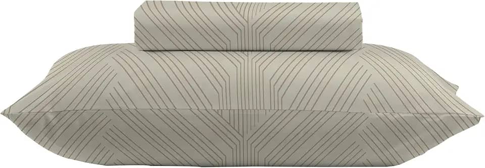 Camesa by Gato Panda Jogo de Cama Solteiro Casal Queen Super Cotton, 2 ou 3 Peças, 100% Algodão, Lençol com Elástico e Fronha (Solteiro, Colon)