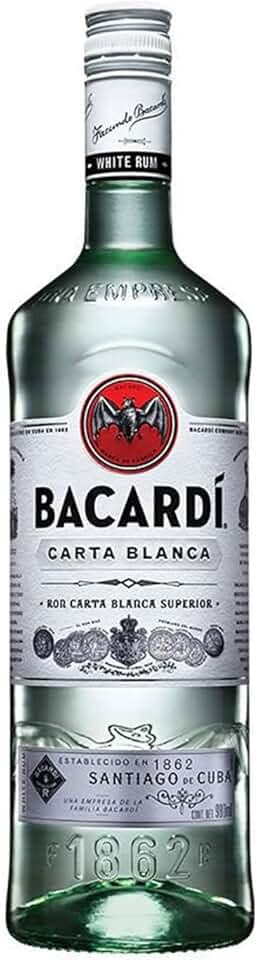 Rum Bacardi Carta Blanca 980ml
