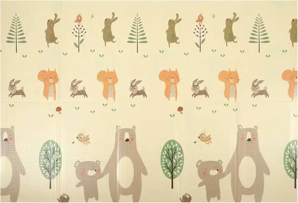 Tapete Térmico Infantil Emborrachado Dupla Face 8mm