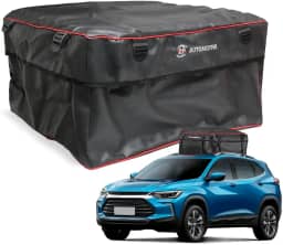 Bagageiro Maleiro de Teto Impermeável Dobrável 240 Litros Universal para Carro Fácil de Instalar Ideal para Viagem