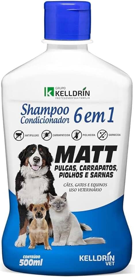 Shampoo e Condicionador Pet C�es e Gatos Kelldrin 2 em 1