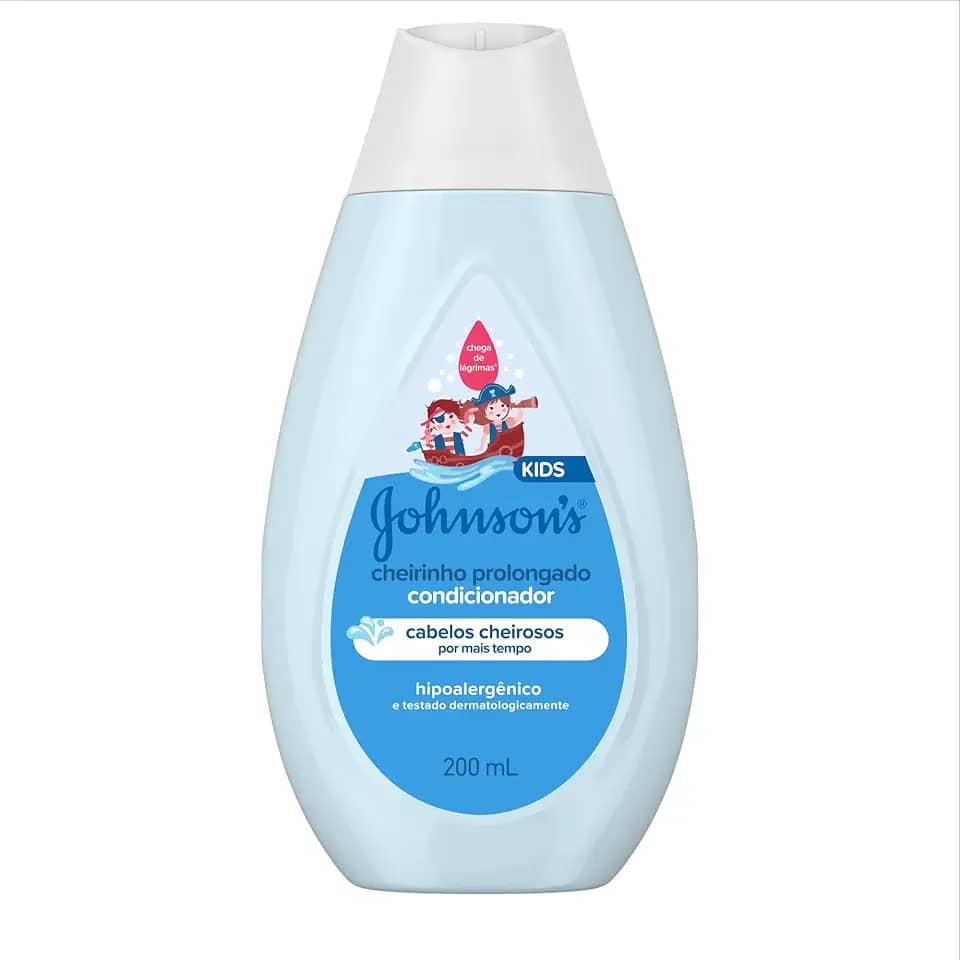 Condicionador Infantil Johnson's Cheirinho Prolongado, 200ml