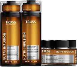 Kit Truss Nutri Infusion - Shampoo 300ml + Condicionador 300ml + Máscara 180g