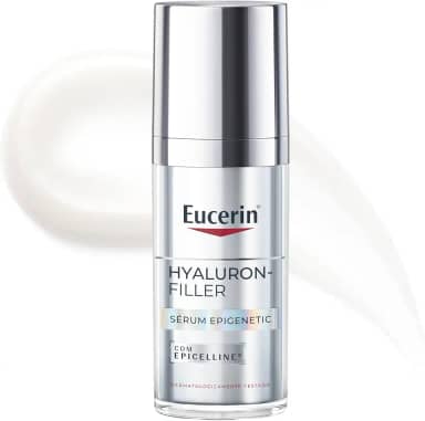 EUCERIN Sérum Facial Anti-idade Epigenetic 30ml, Antirrugas, Epicelline, Ácido Hialurônico, Antissinais, Pele Madura
