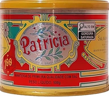 Manteiga Mineira Patricia, Lata 500g