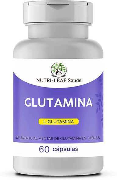 Glutamina – aminoácido essencial, para suporte à imunidade, saúde intestinal e recuperação física, 1000 mg – NUTRI-LEAF SAÚDE