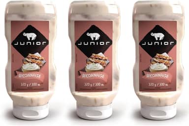 3 Baconnaise Maionese De Bacon Junior Kerry Frasco 360g
