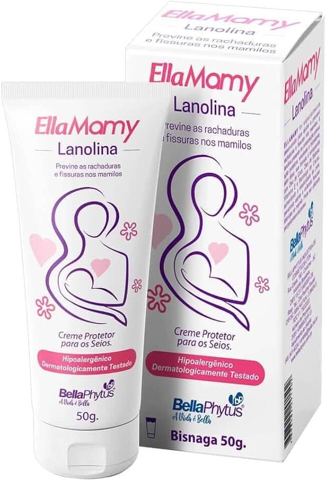 Creme de Lanolina EllaMamy da BellaPhytus, 50g