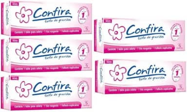 Teste De Gravidez Kit com 5 Confira em tira