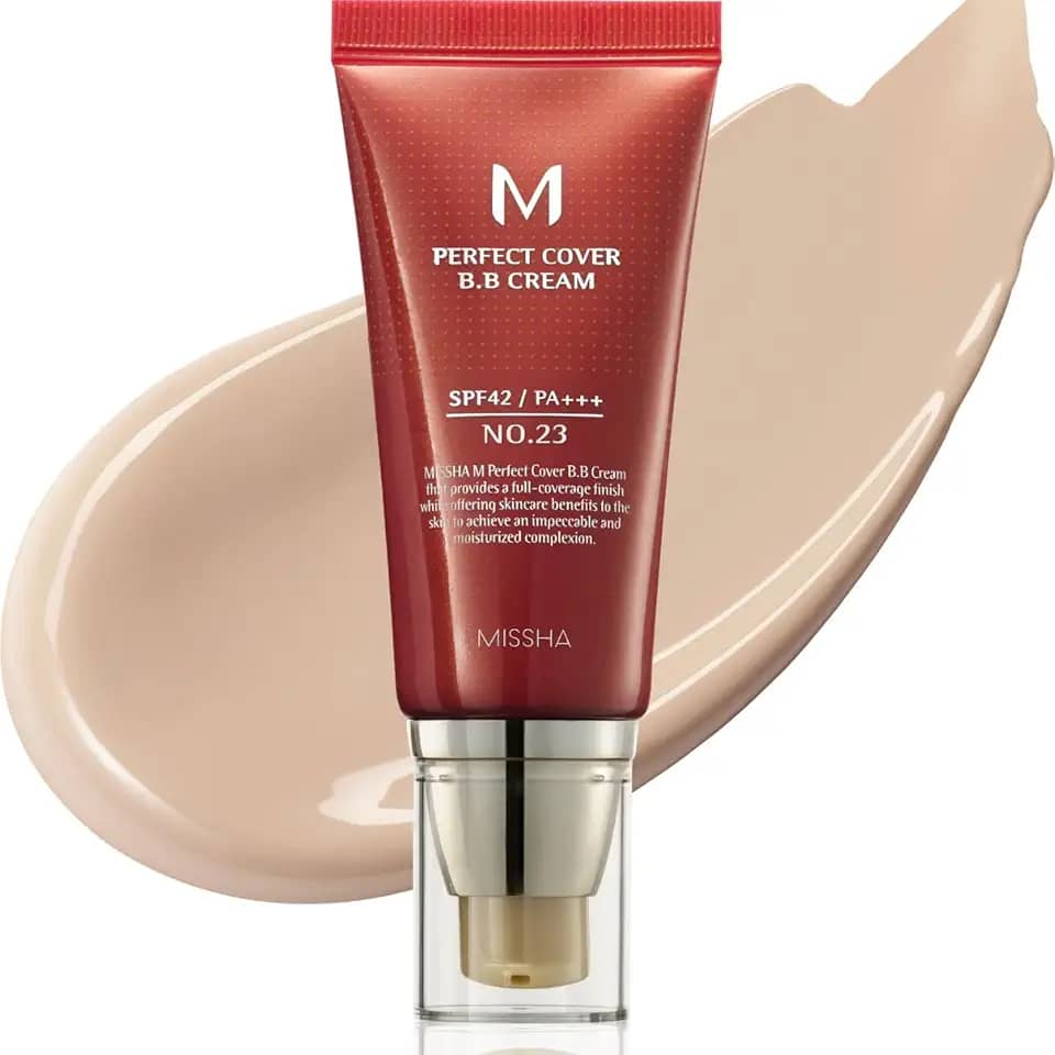 BB Cream M Perfect Cover Missha Natural Beige - 23