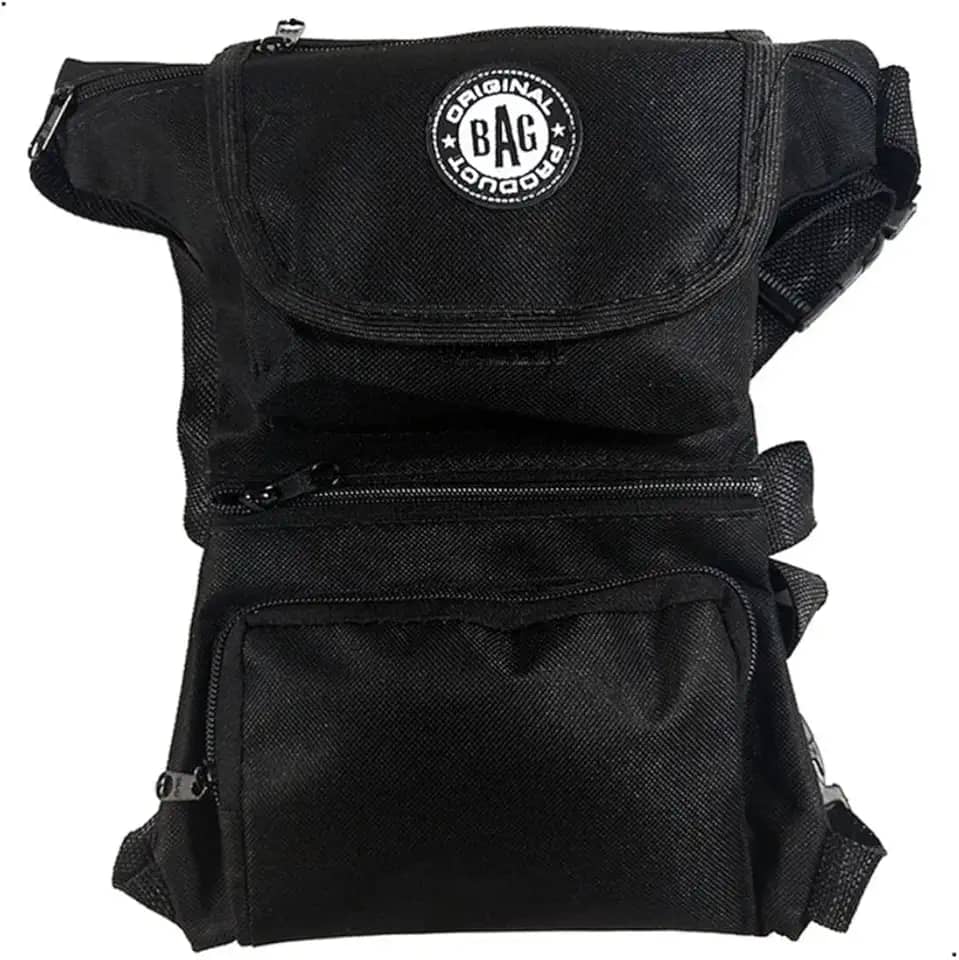 Pochete Perna Cartucheira Motoqueiro Masculina Feminina!!!!! Em Unissex