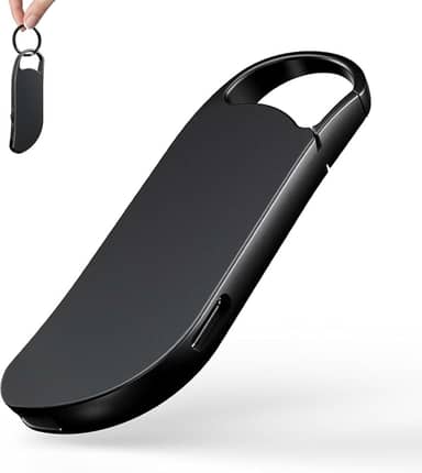 32Gb, Preto, Gravador de Voz, Leitor de MP3, Pen Drive USB, Mini Gravador de Voz, com Fones de Ouvido e Controle, Suporte para Reprodução de Música