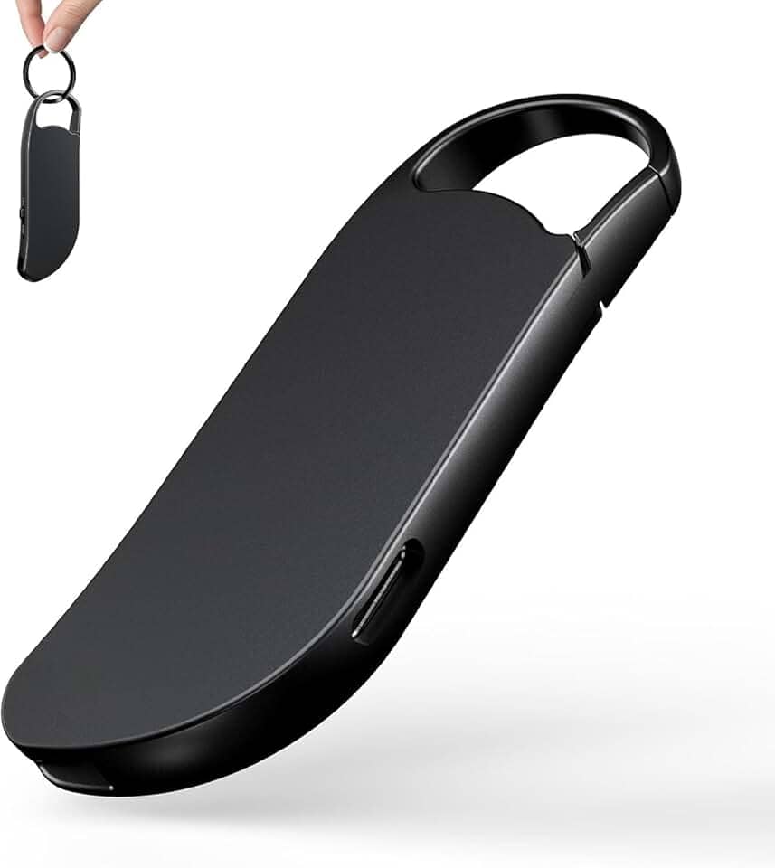 32Gb, Preto, Gravador de Voz, Leitor de MP3, Pen Drive USB, Mini Gravador de Voz, com Fones de Ouvido e Controle, Suporte para Reprodução de Música