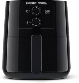 Fritadeira Airfryer Série 3000 Grill Edition, Philips Walita, com 4.1L de capacidade, Preta, 1400W, 220v - HD9202/90