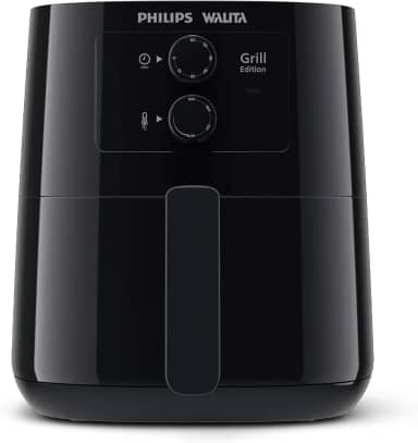 Fritadeira Airfryer Série 3000 Grill Edition, Philips Walita, com 4.1L de capacidade, Preta, 1400W, 220v - HD9202/90