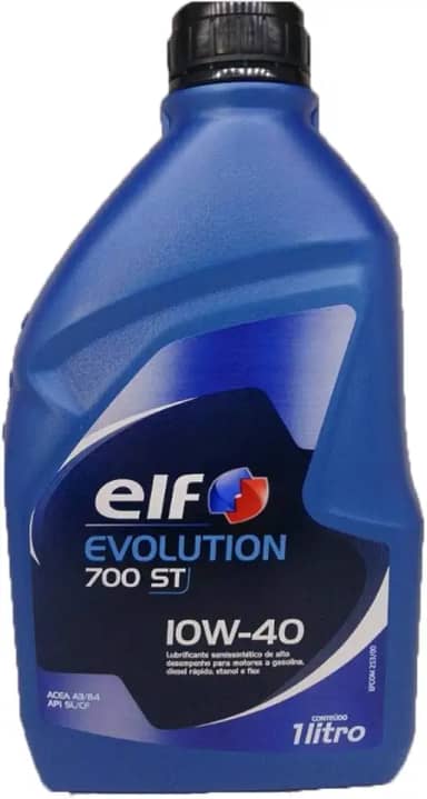 Óleo De Motor 10w40 Elf Evolution 700 St Semissintético 1lt