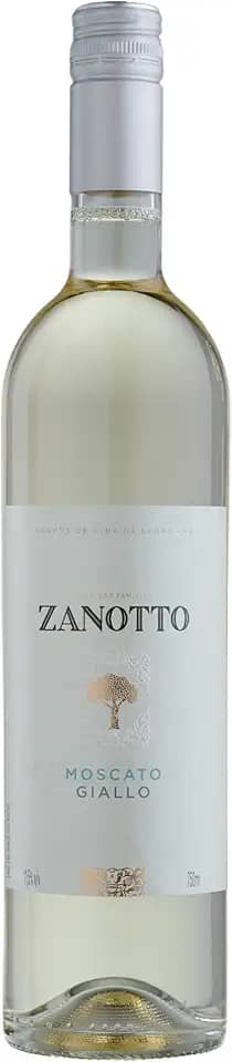 VINHO FINO BRANCO SECO MOSCATO ZANOTTO - 750 ML