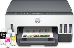 Impressora Multifuncional HP Smart Tank 724 Tanque de Tinta Colorida Wi-Fi Scanner Duplex. Funções: Imprimir, Copiar, Digitalizar. Cor: Branco (2G9Q2A)